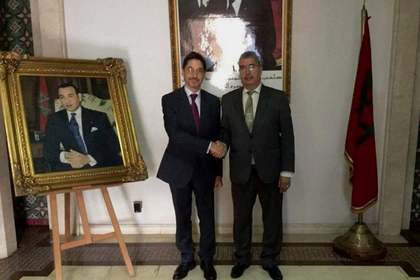 L’Ambassadeur de Bulgarie, S.E.M. Yuri Sterk et M. Mohamed Sadiki, Maire de Rabat, discutent les opportunités de coopération entre les capitales bulgare et marocaine   